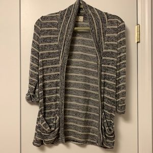 Blue and White Striped Cardigan from Urban Outfitters